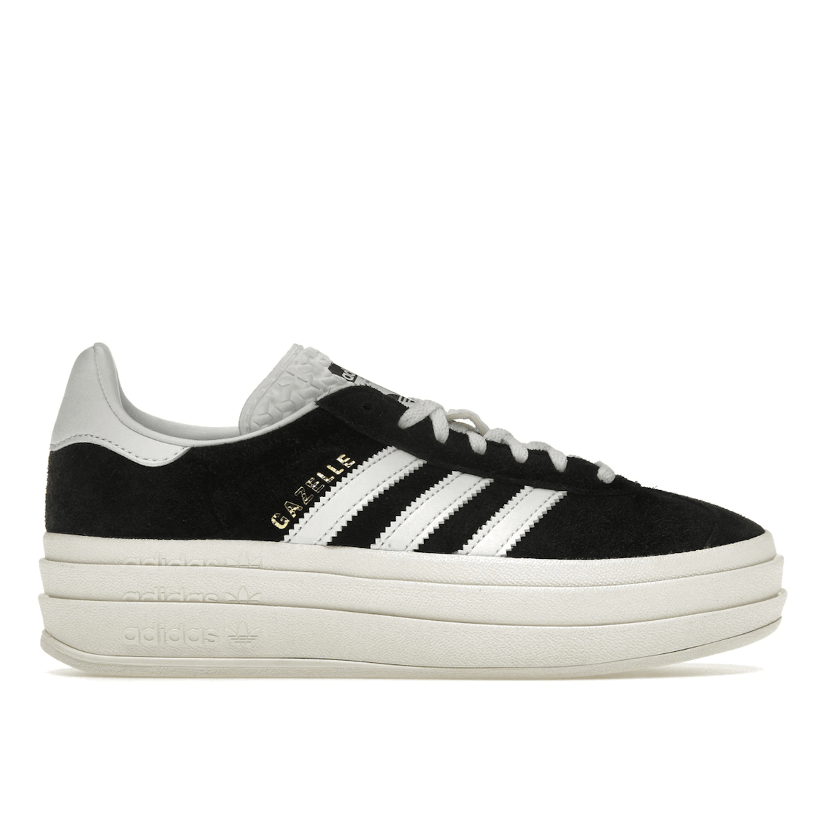 Adidas Gazelle Bold Core Black White - Sneakerzone