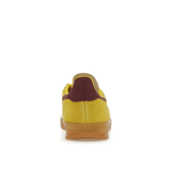 Adidas Gazelle Indoor Bright Yellow Collegiate Burgundy - Sneakerzone