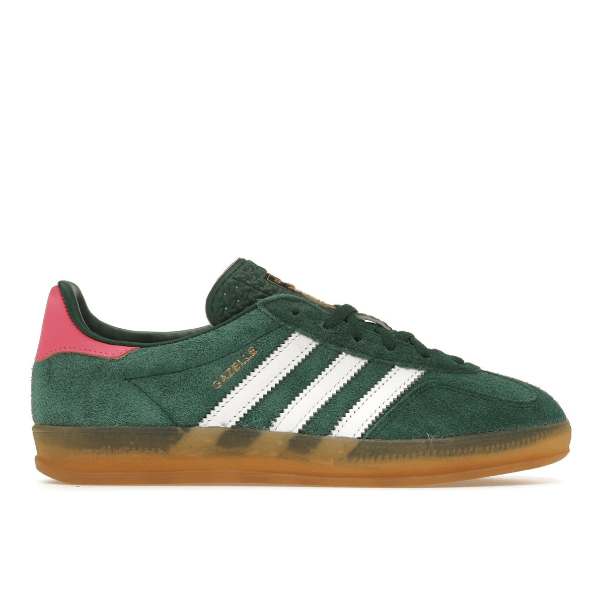 Adidas Gazelle Indoor Collegiate Green Lucid Pink - Sneakerzone