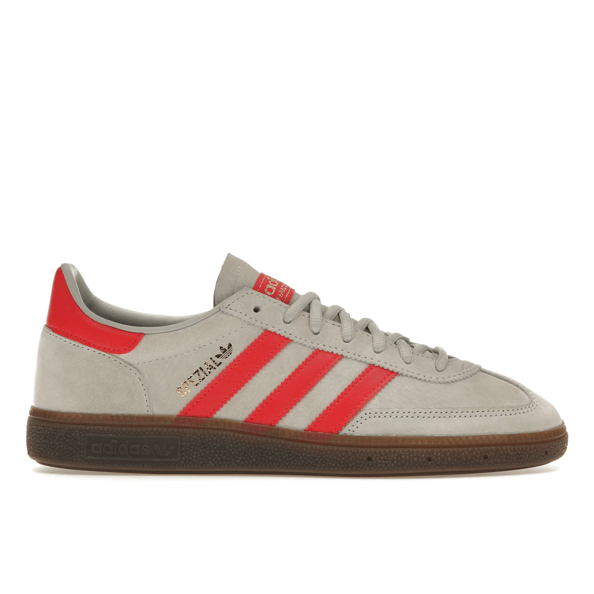 Adidas Handball Spezial Grey Hi-Res Red - Sneakerzone