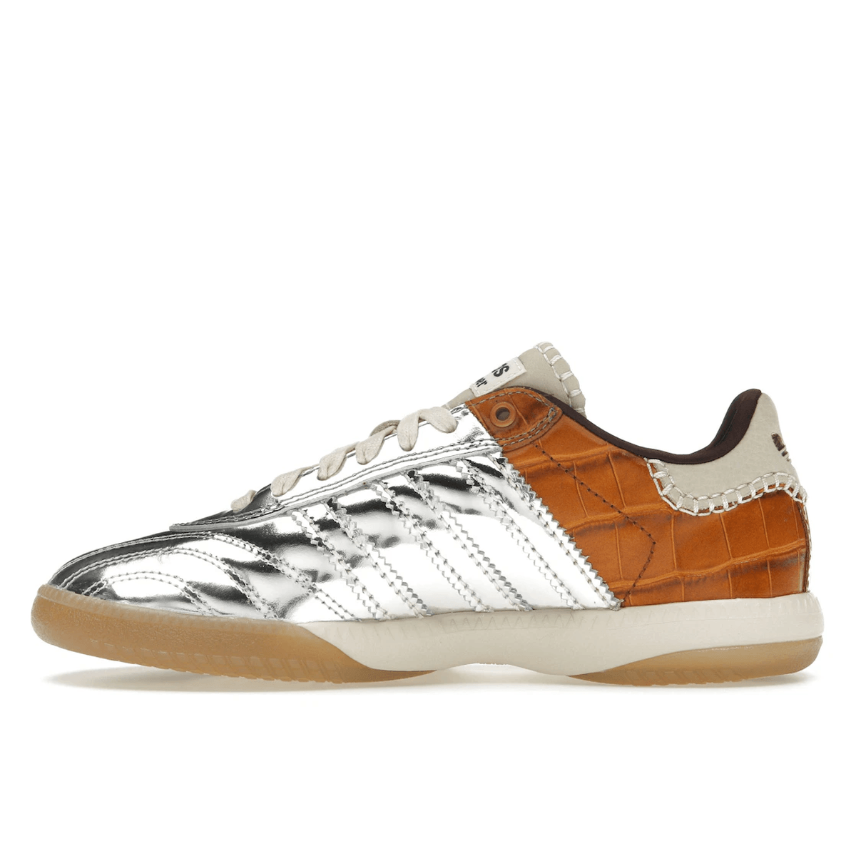 Adidas Samba Millennium Wales Bonner Silver Metallic Yellow Croc - Sneakerzone