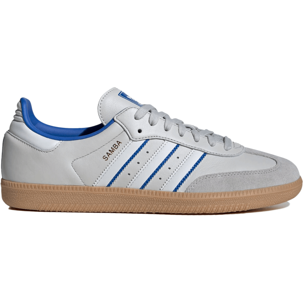 Adidas Samba OG Grey One Blue - Sneakerzone