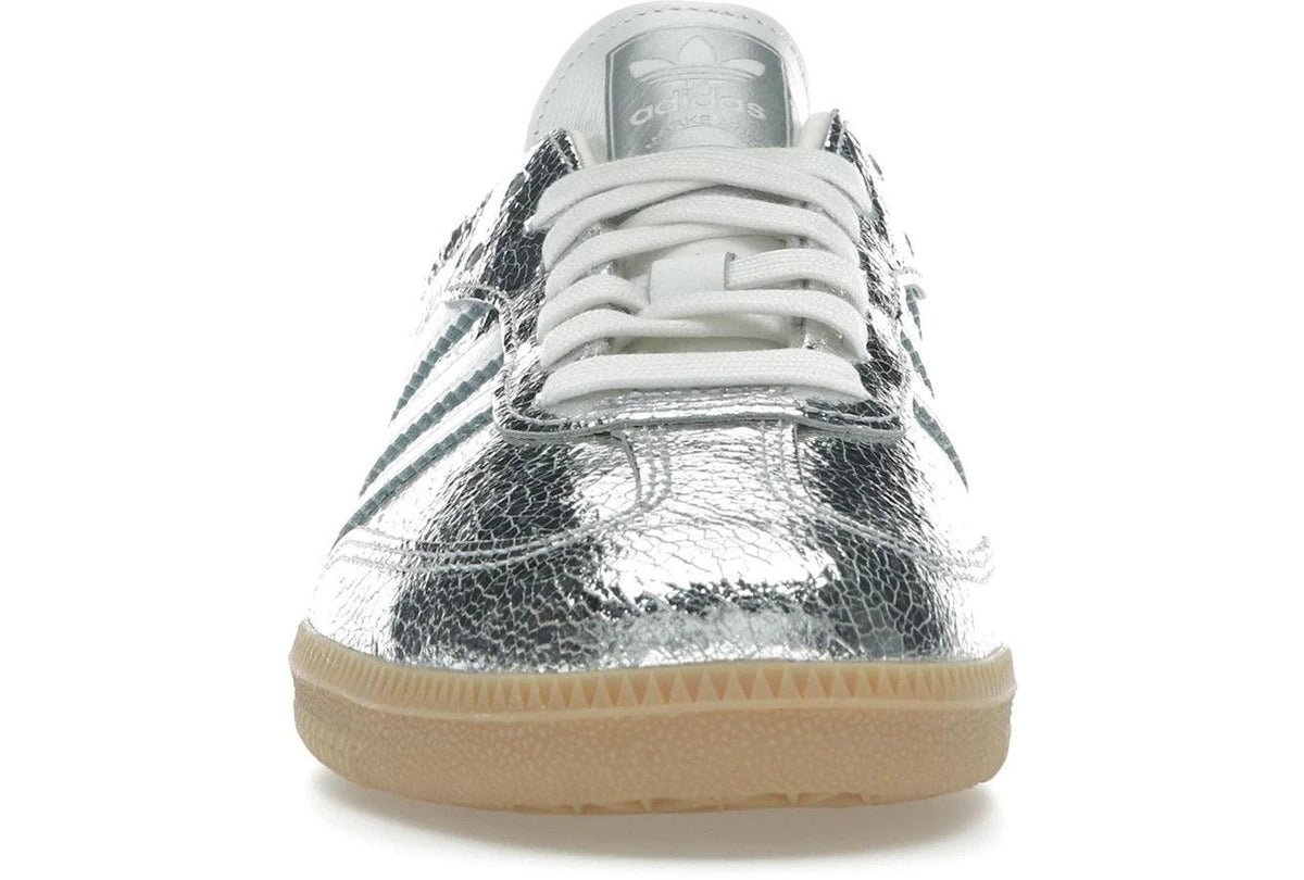 Adidas Samba OG Silver Metallic Cracked Leather secondary image