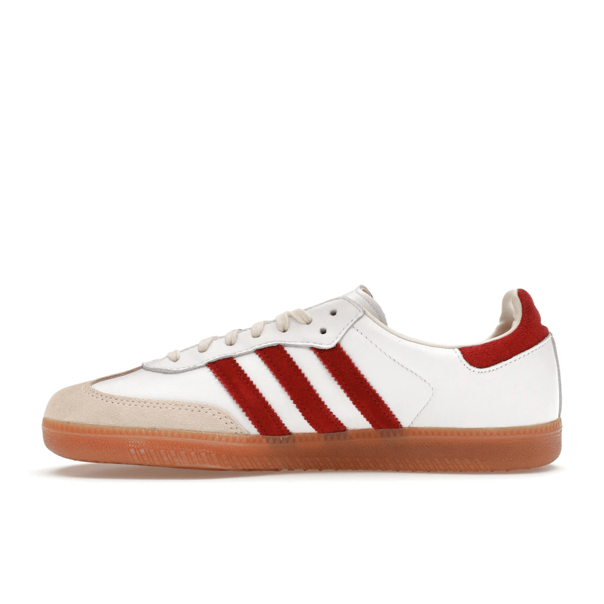 Adidas Samba Sporty & Rich White Collegiate Burgundy - Sneakerzone