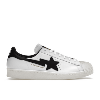 Adidas Superstar 80s Bape White Black - Sneakerzone