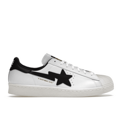 Adidas Superstar 80s Bape White Black - Sneakerzone
