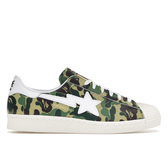Adidas Superstar Bape ABC Camo Green - Sneakerzone