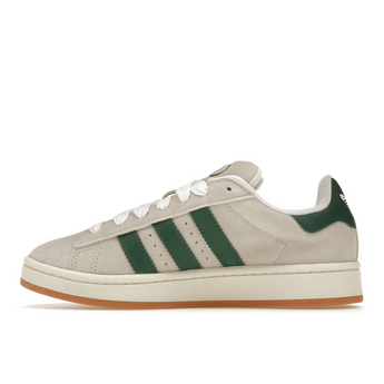 Adidas Campus 00s Crystal White Dark Green