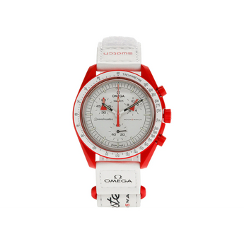 Swatch x Omega Bioceramic Moonswatch Mission to Mars