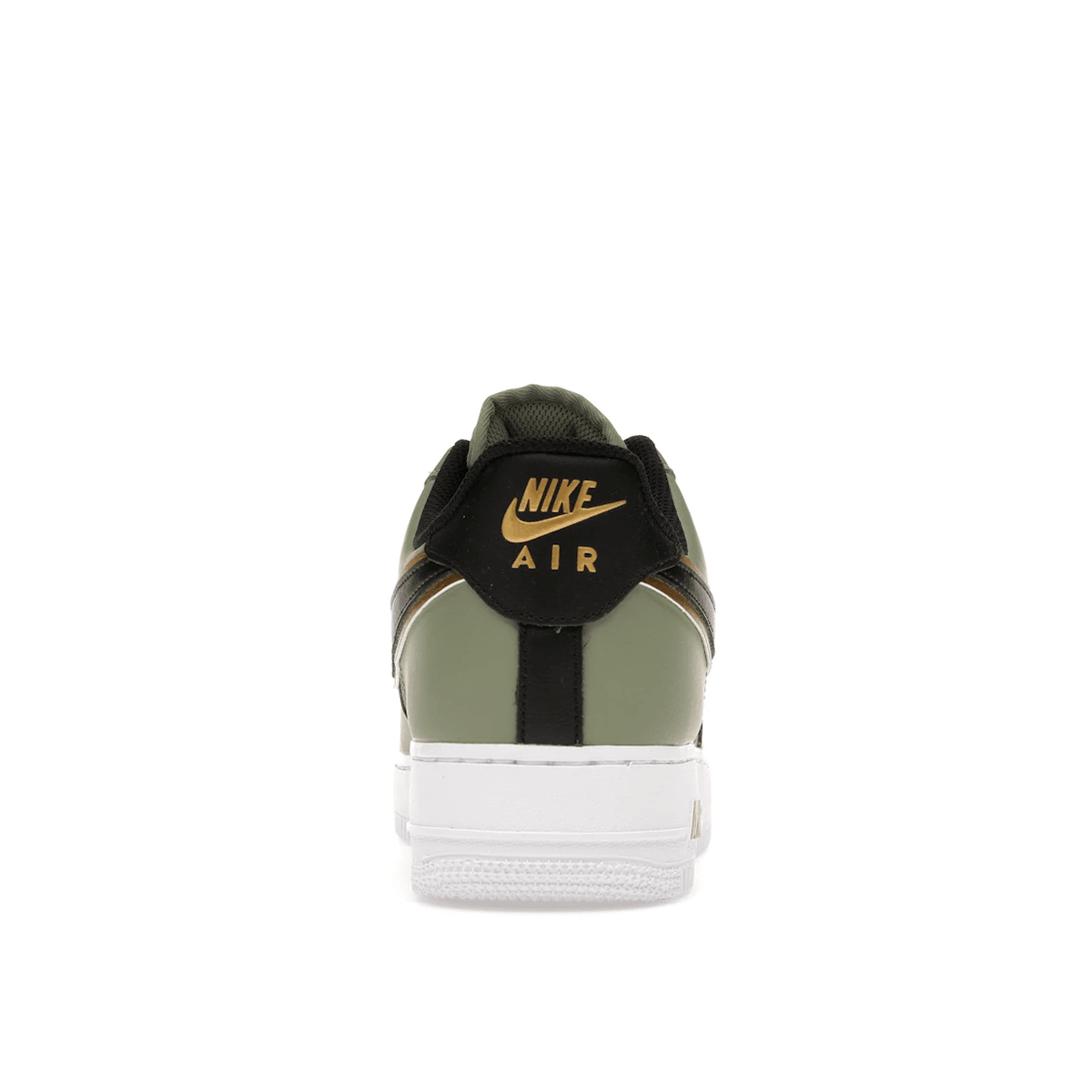 Air Force 1 Double Swoosh Olive Gold Black - Sneakerzone