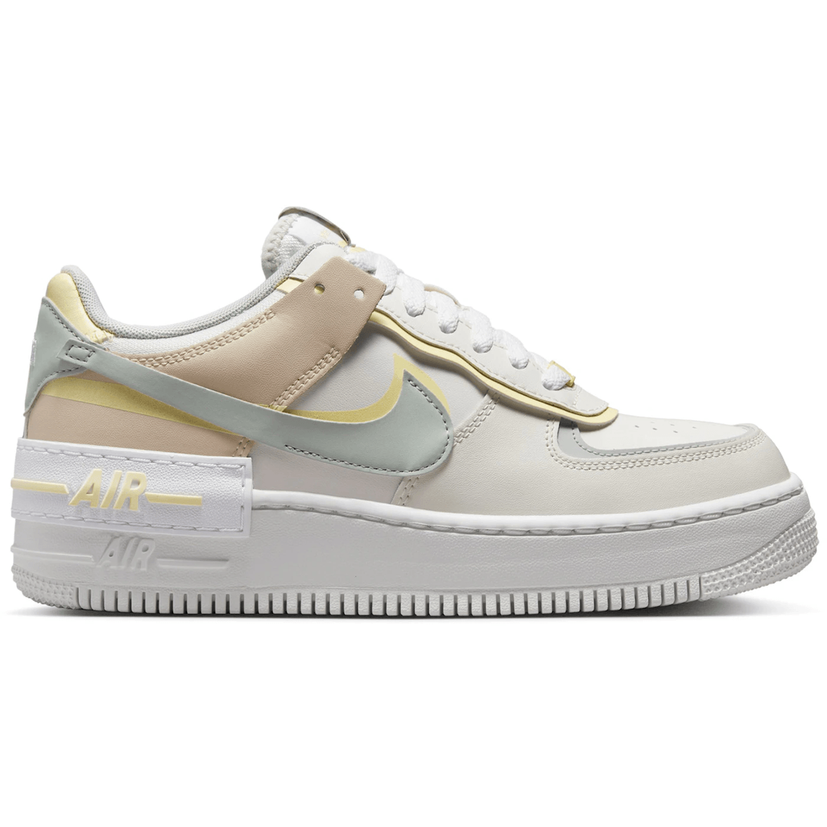 Air Force 1 Low Shadow Sail Light Silver Citron Tint - Sneakerzone