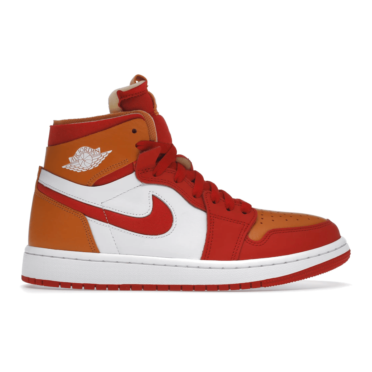 Air Jordan 1 High Zoom Air CMFT Fire Red Hot Curry - Sneakerzone