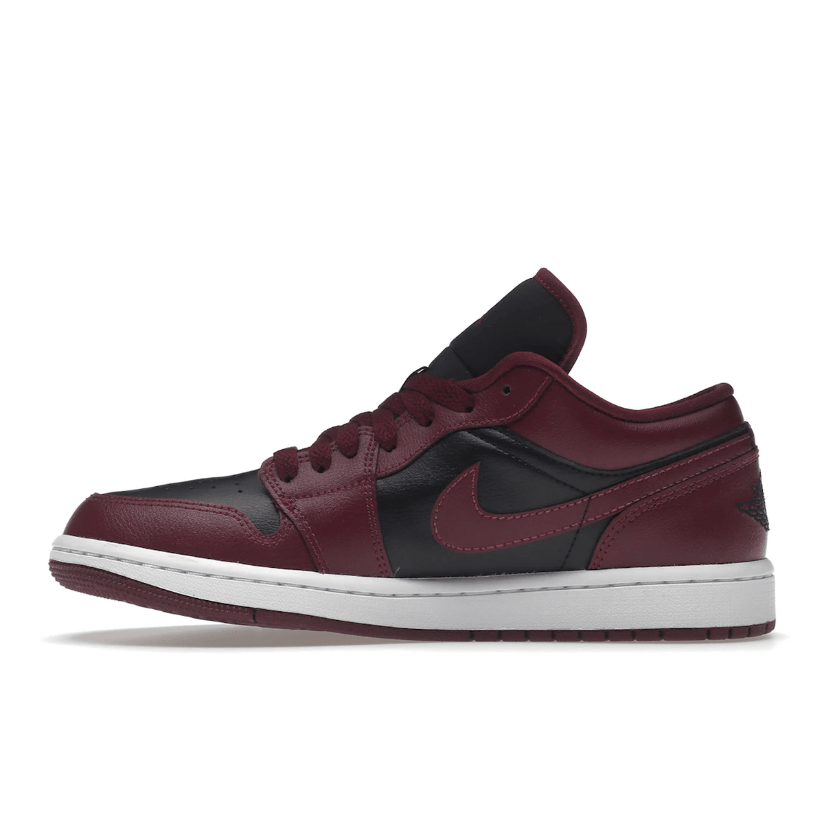 Air Jordan 1 Low Black Dark Beetroot - Sneakerzone