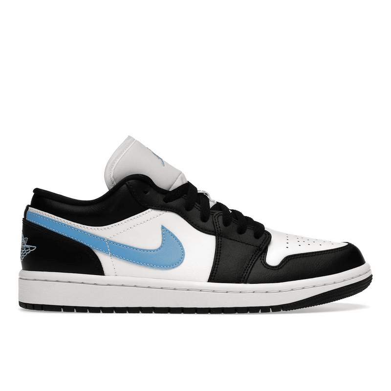 Air Jordan 1 Low Black University Blue White product image
