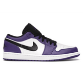 Air Jordan 1 Low Court Purple White - Sneakerzone