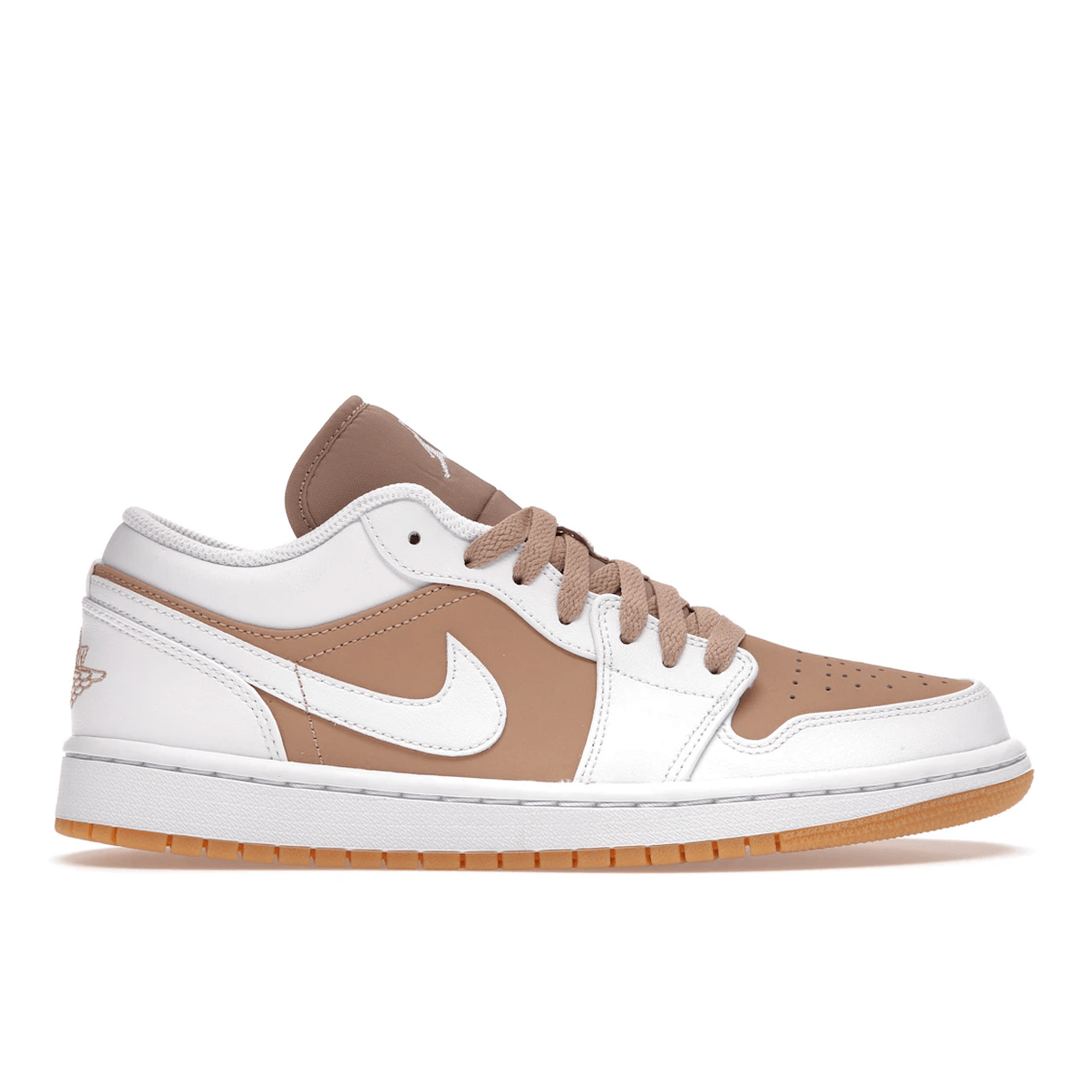 Air Jordan 1 Low Gum White - Sneakerzone