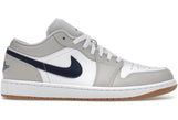 Air Jordan 1 Low Midnight Navy Neutral Grey - Sneakerzone