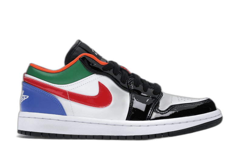 Air Jordan 1 Low Multi-Color Black Toe product image