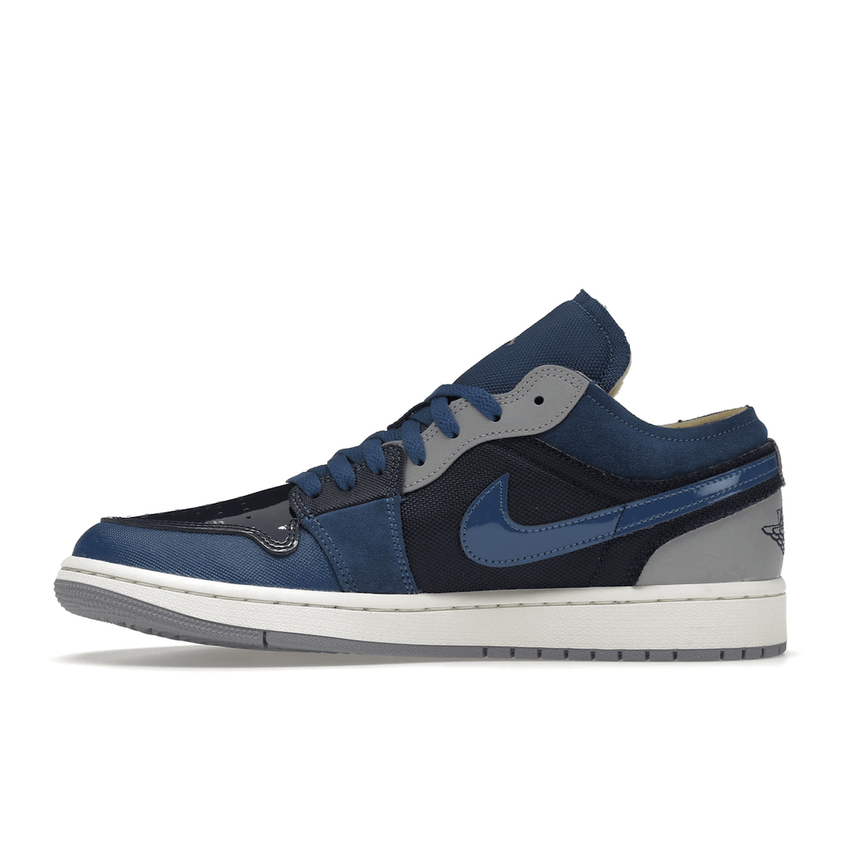 Air Jordan 1 Low SE Craft Obsidian French Blue Ashen Slate White - Sneakerzone