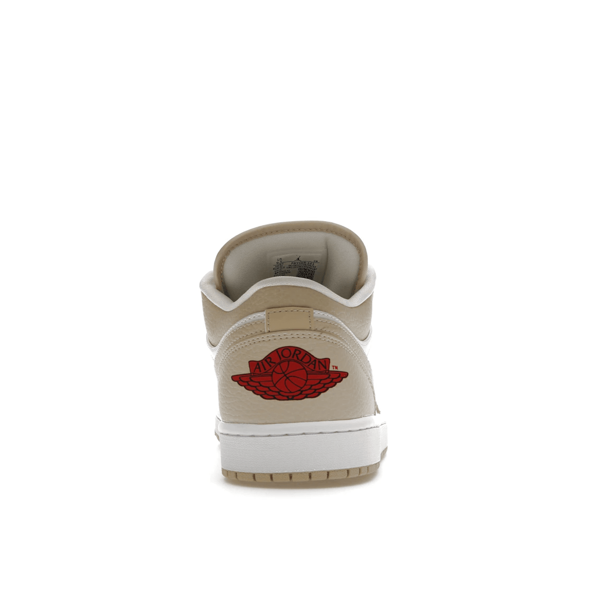 Air Jordan 1 Low SE Sail Rattan University Red - Sneakerzone