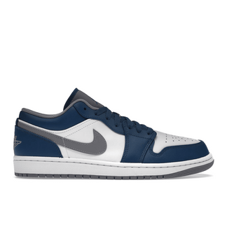 Air Jordan 1 Low True Blue Cement - Sneakerzone