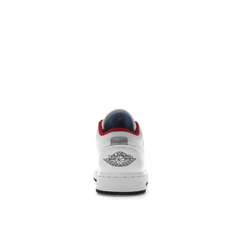 Air Jordan 1 Low White Gym Red Black - Sneakerzone