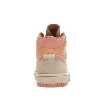 Air Jordan 1 Mid Apricot Orange - Sneakerzone