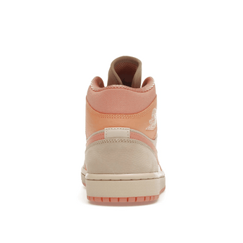 Air Jordan 1 Mid Apricot Orange - Sneakerzone