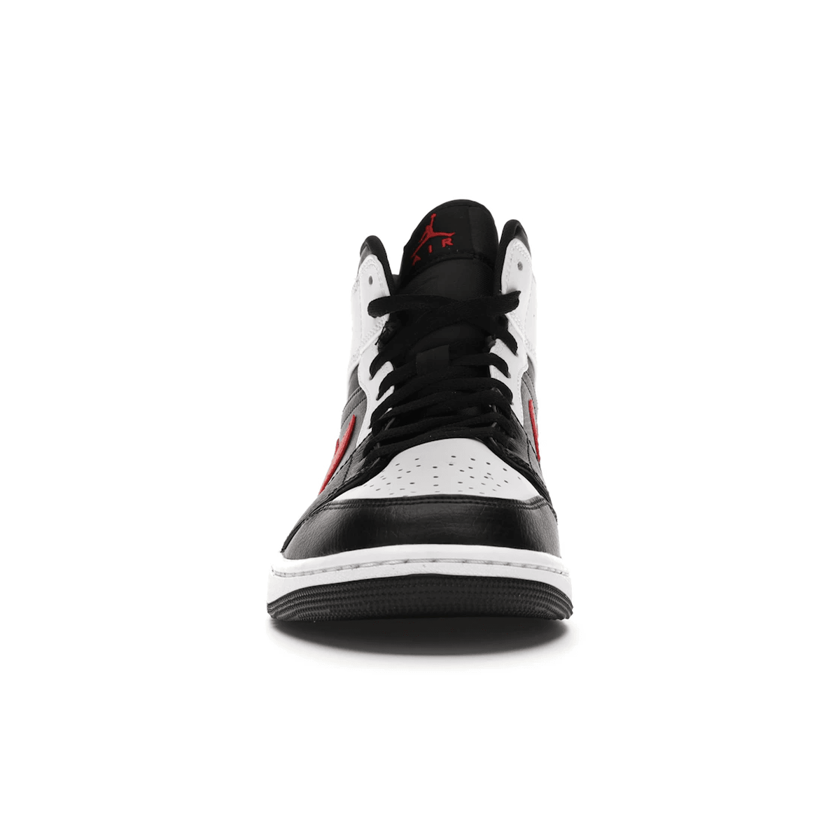 Air Jordan 1 Mid Black Chile Red White secondary image