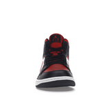 Air Jordan 1 Mid Black Fire Red - Sneakerzone
