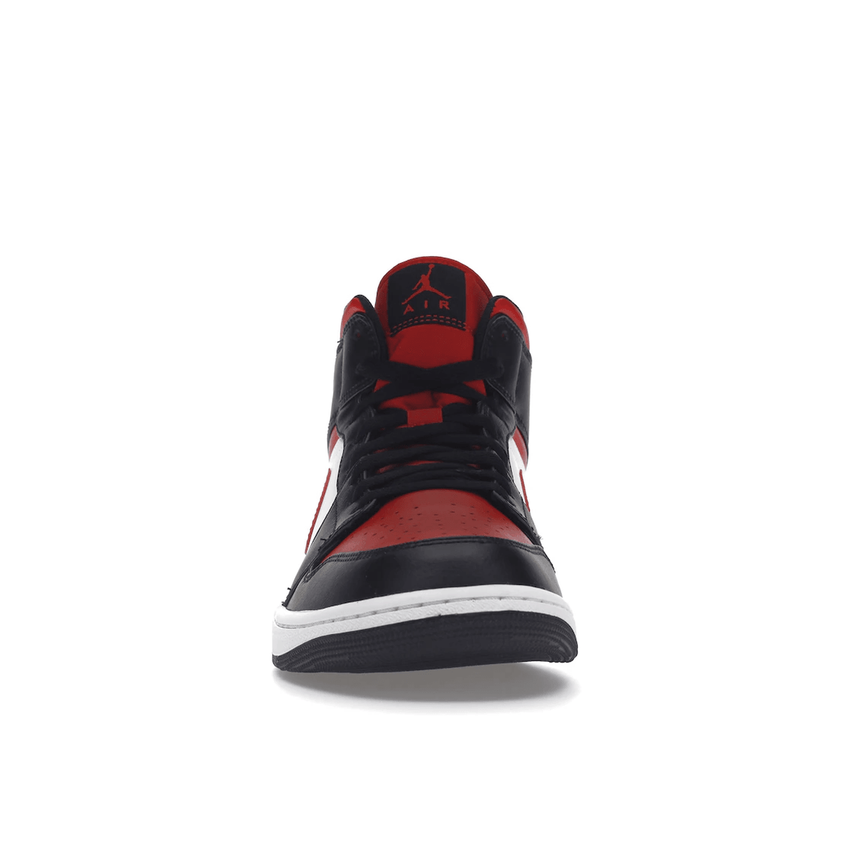 Air Jordan 1 Mid Black Fire Red secondary image