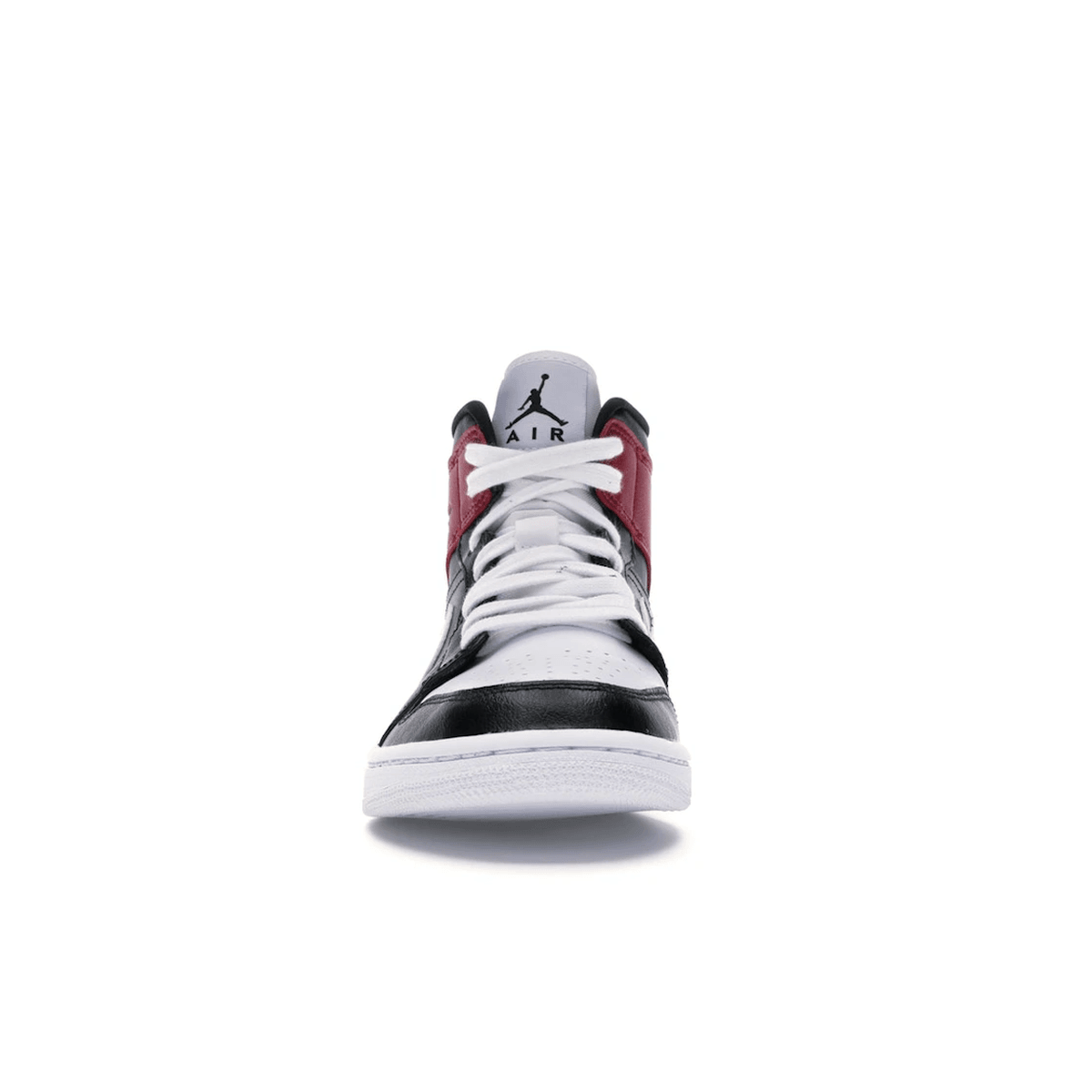 Air Jordan 1 Mid Black Noble Red - Sneakerzone