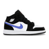 Air Jordan 1 Mid Black Racer Blue White - Sneakerzone