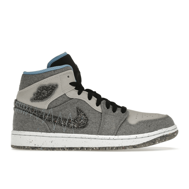 Air Jordan 1 Mid Crater Gray University Blue product image