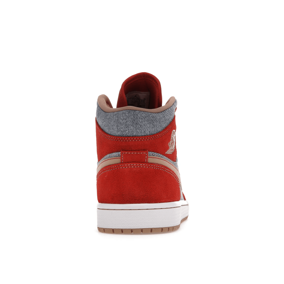 Air Jordan 1 Mid Denim Red - Sneakerzone