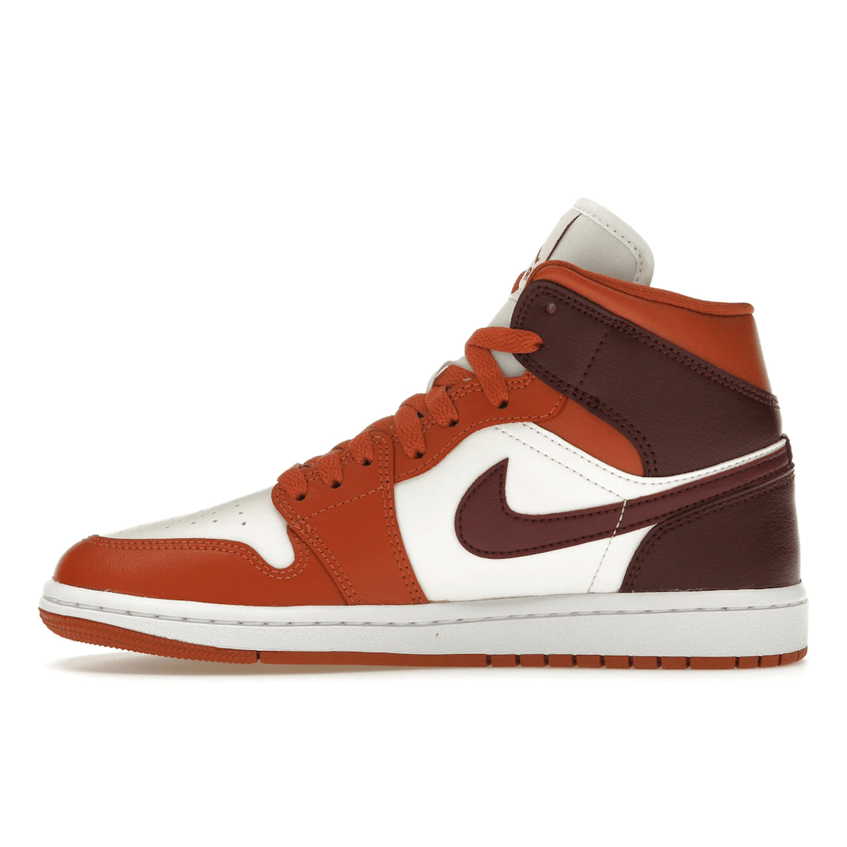 Air Jordan 1 Mid Dusty Peach Night Maroon - Sneakerzone