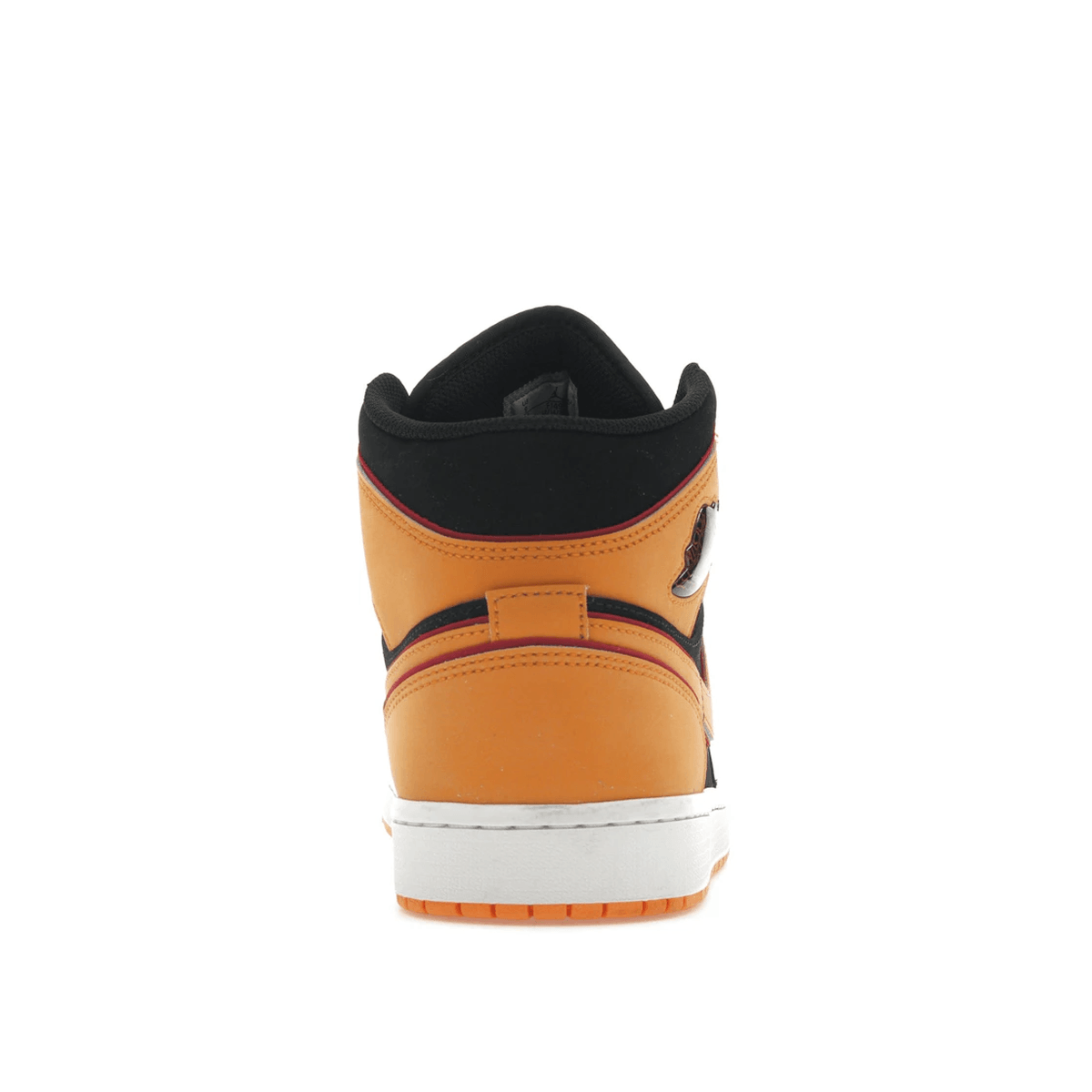 Air Jordan 1 Mid Fat Tongue Black Orange - Sneakerzone
