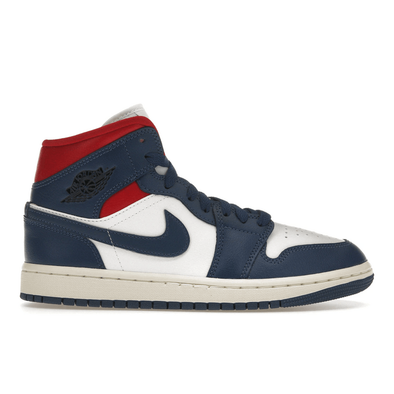 Air Jordan 1 Mid French Blue Gym Red product image