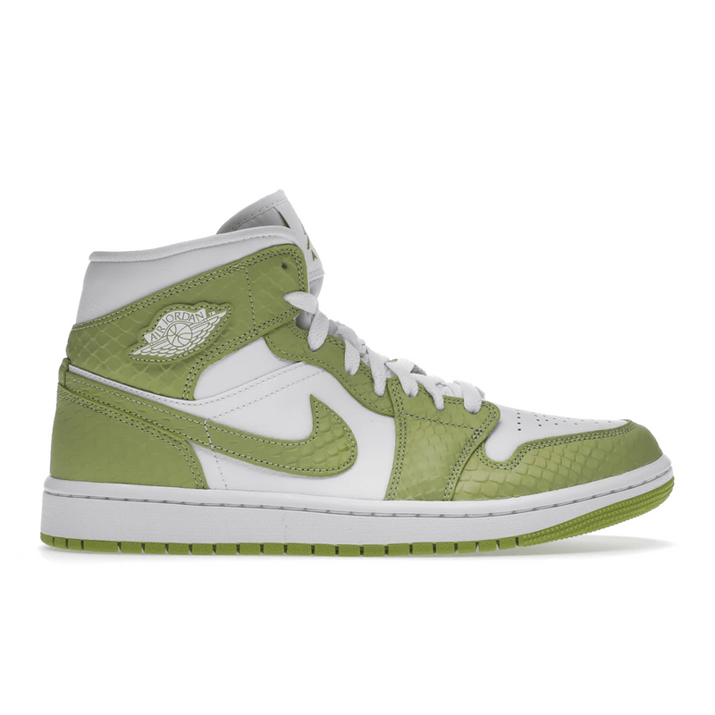 Air Jordan 1 Mid Green Python product image