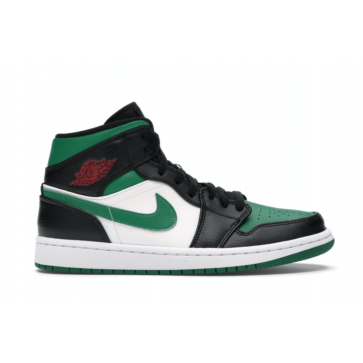 Air Jordan 1 Mid Green Toe - Sneakerzone