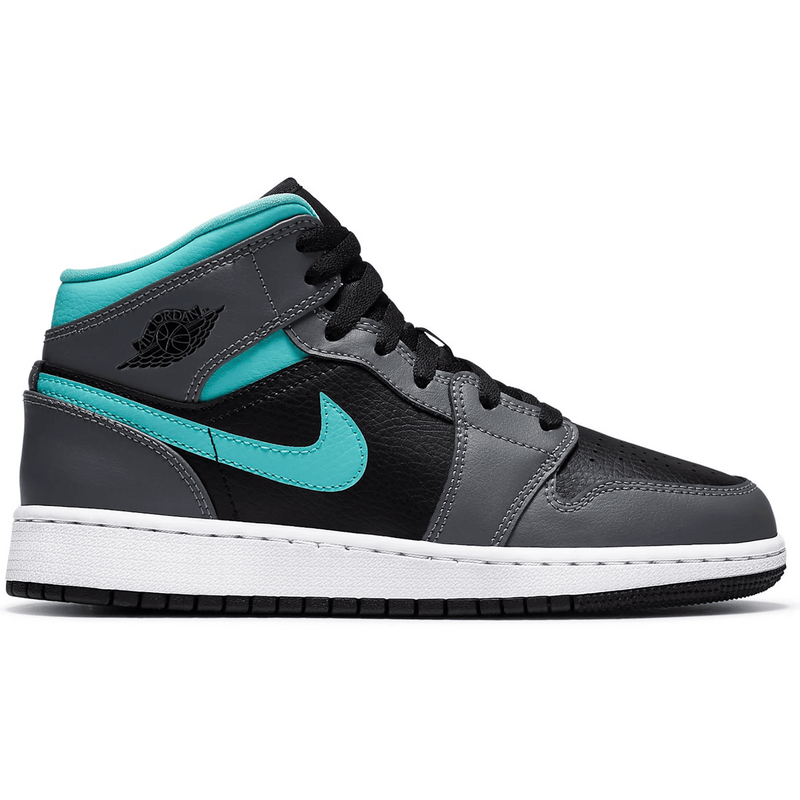 Air Jordan 1 Mid Grey Aqua product image