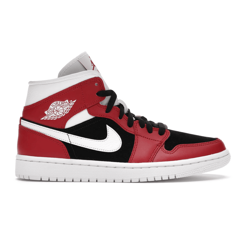 Air Jordan 1 Mid Gym Red Black product image