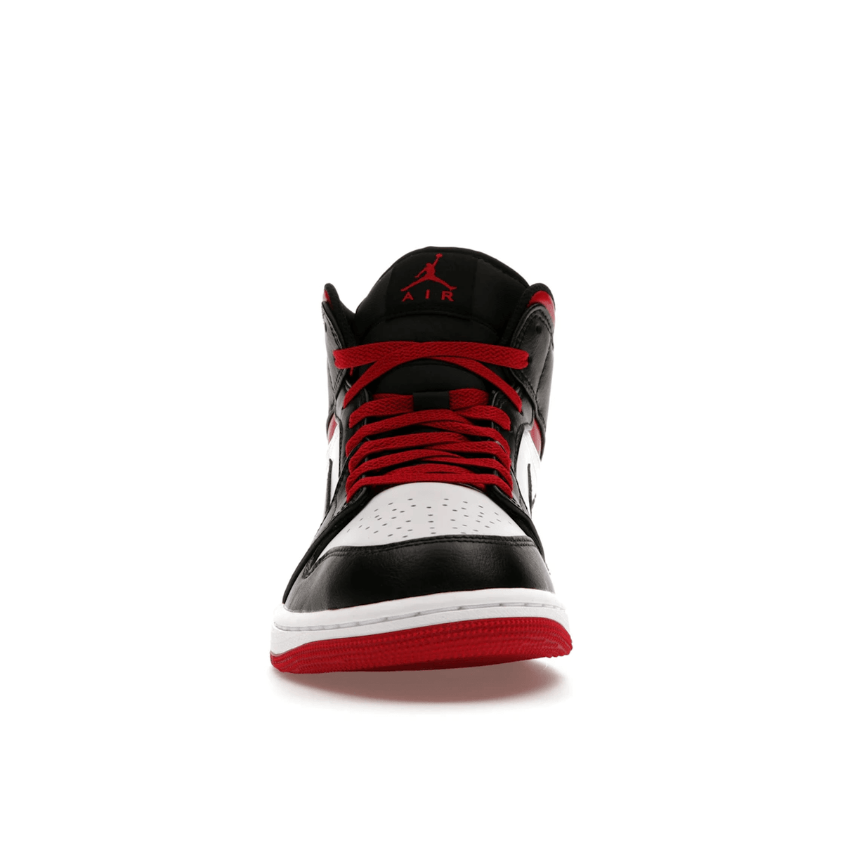 Air Jordan 1 Mid Gym Red Black Toe - Sneakerzone