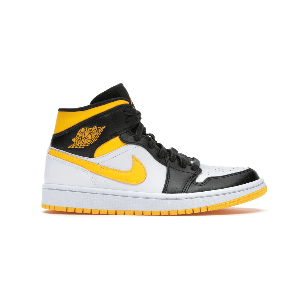 Air Jordan 1 Mid Laser Orange Black - Sneakerzone