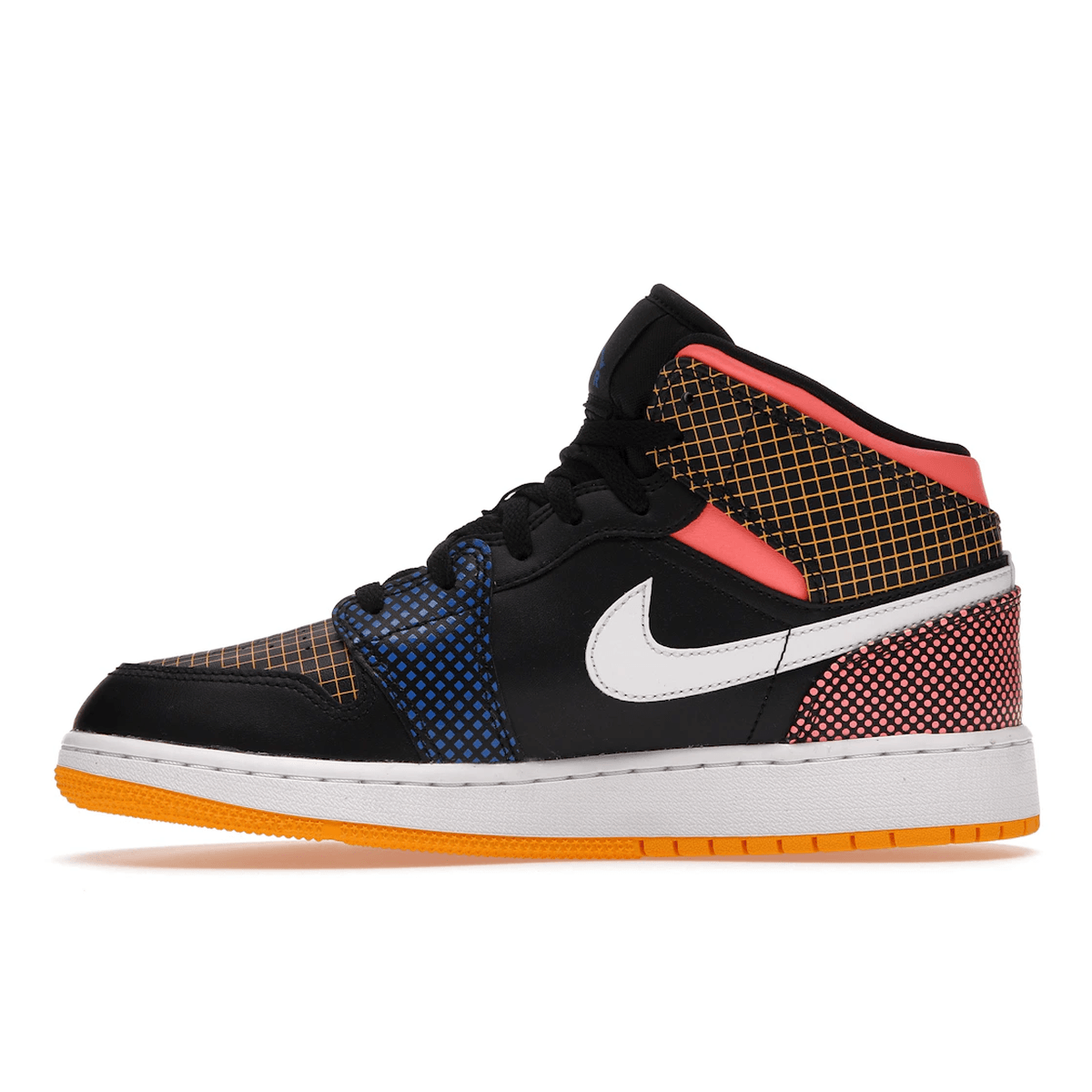 Air Jordan 1 Mid MMD Multi-Color Grid - Sneakerzone