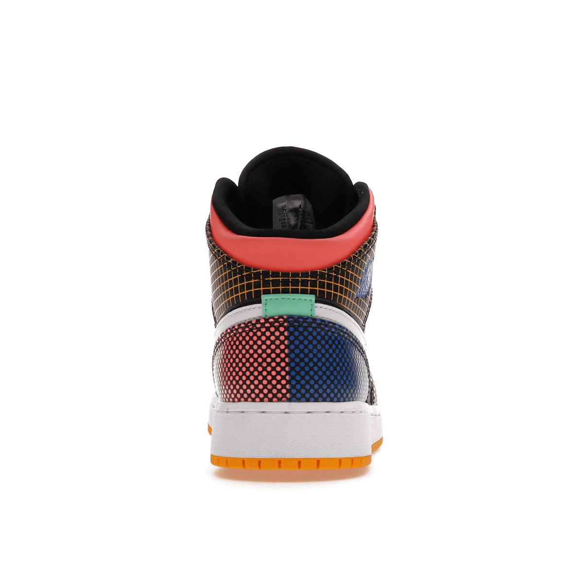 Air Jordan 1 Mid MMD Multi-Color Grid - Sneakerzone