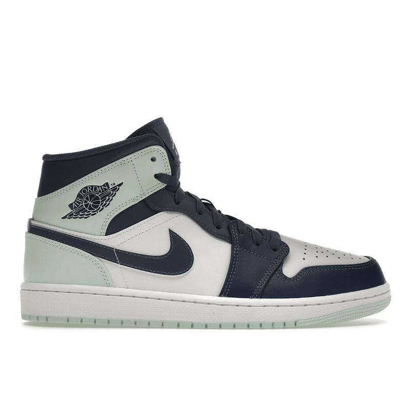 Air Jordan 1 Mid Mystic Navy Mint Foam product image