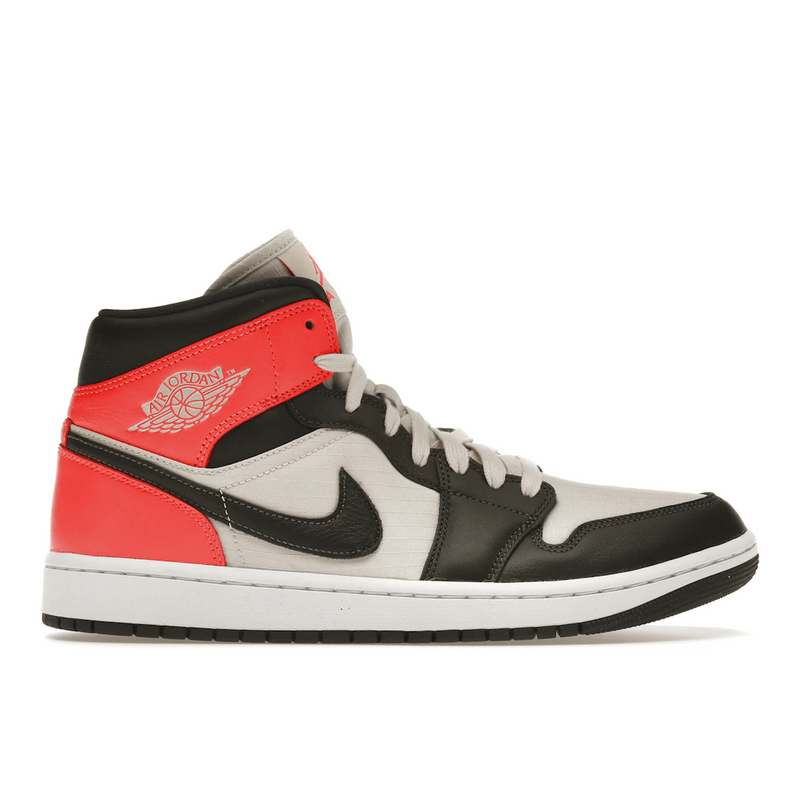 Air Jordan 1 Mid Newsprint Light Orewood Brown product image
