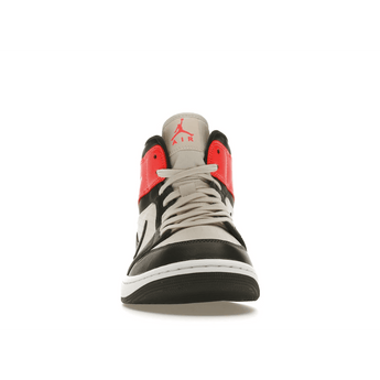 Air Jordan 1 Mid Newsprint Light Orewood Brown - Sneakerzone