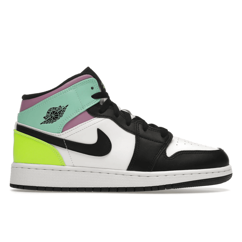 Air Jordan 1 Mid Pastel Black Toe product image